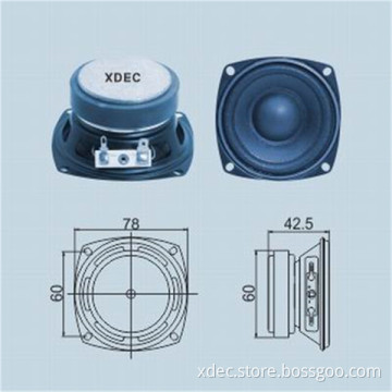 3 inch 78mm 8 ohm 15w midbass speaker